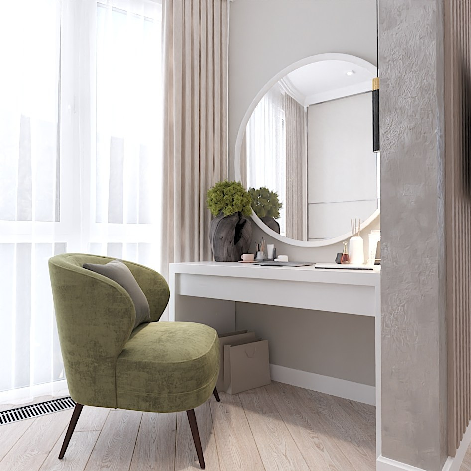 Этническая спальня. Студия интерьерной визуализации и дизайна FishkaRom в Краснодаре и по всей России