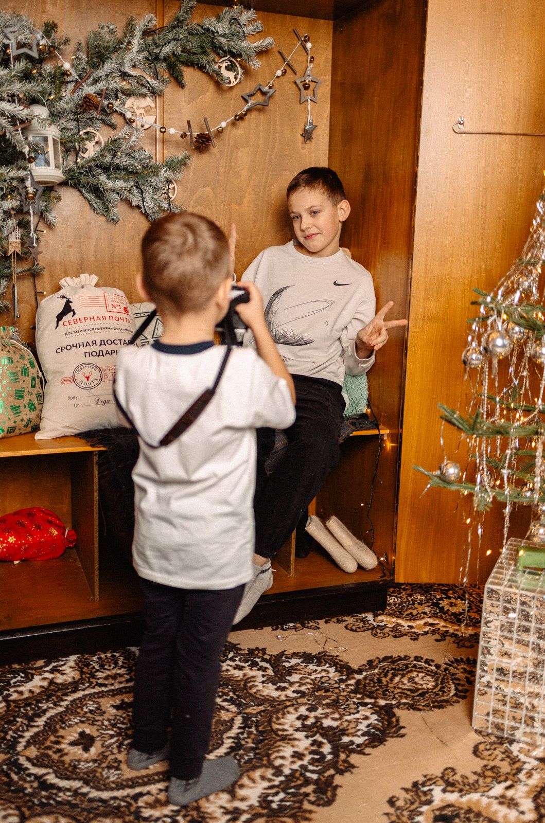 Новогодняя в студии. Семейный фотограф в Дзержинске Наталья Лаэтина