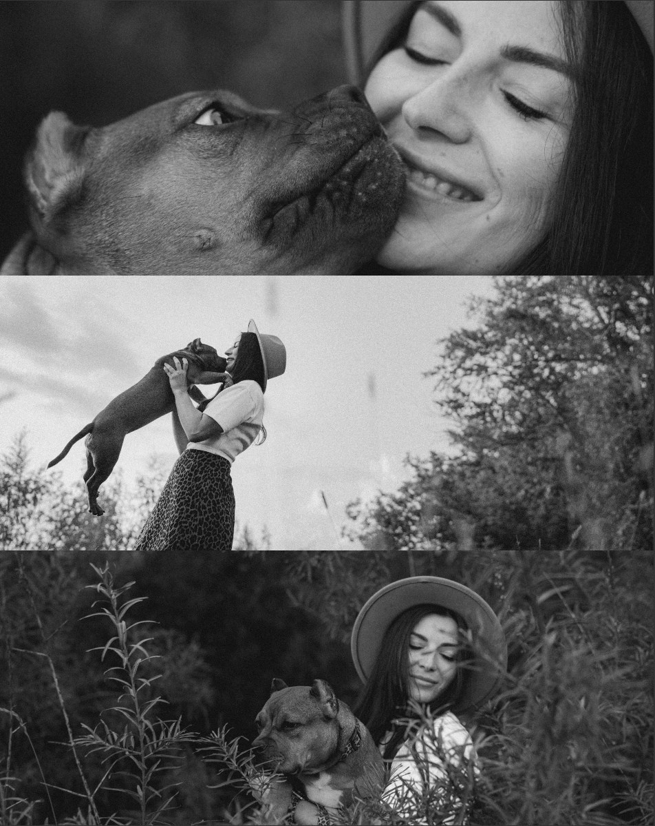 Кристина и Эфи. Фотограф анималист в Москве и Санкт-Петербурге Свиридова Анна