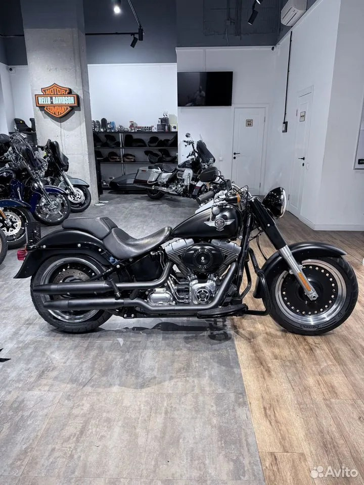 Купить Harley Davidson Fat Boy ABS Black Denim (VIN *5HD*7423) 2014. Hello Davidson, Москва. Только хорошие мотоциклы…