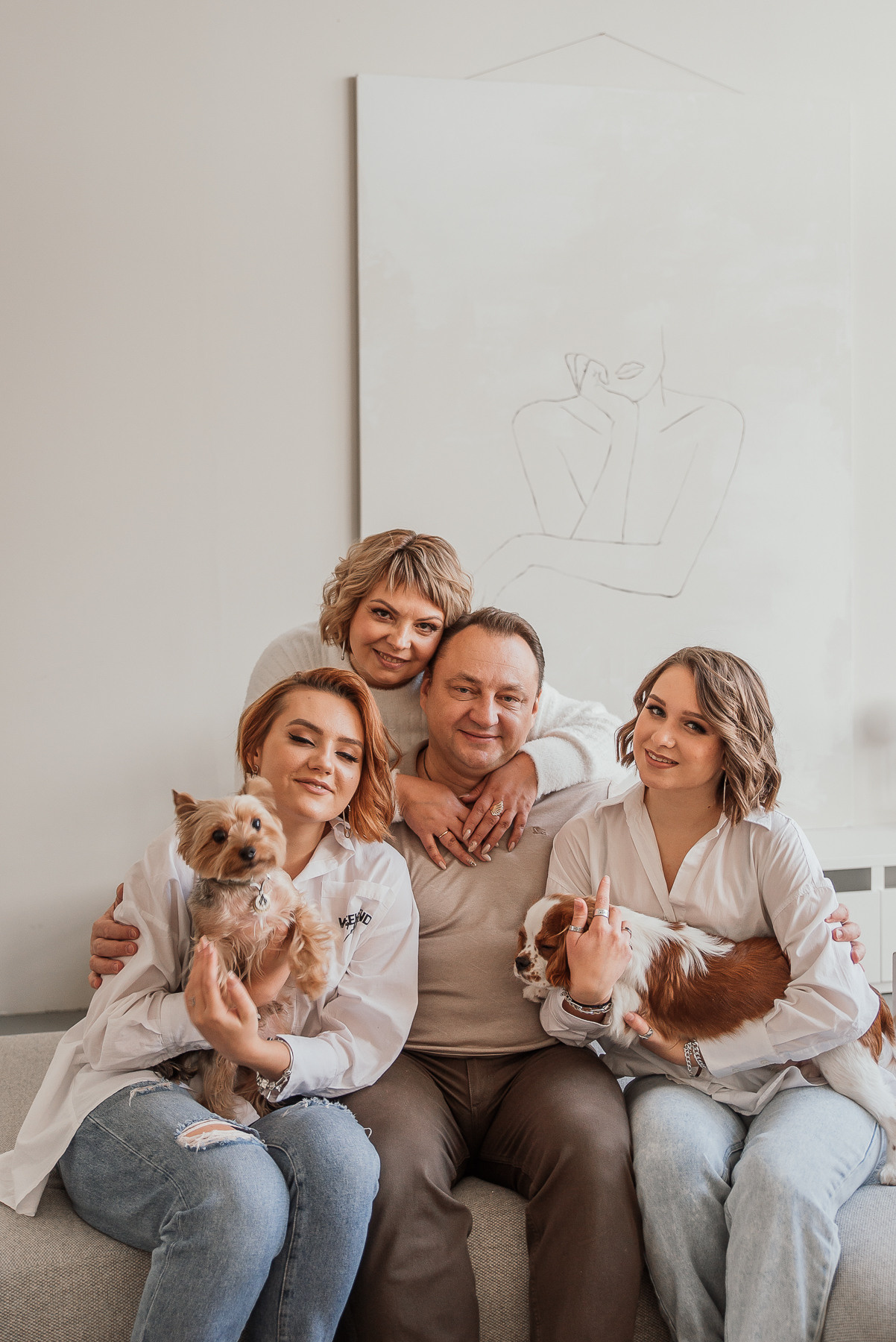 Happy Family_Ирина, Анатолий, Настя и Вика. Свадебный и семейный фотограф в Минске Яна Новак