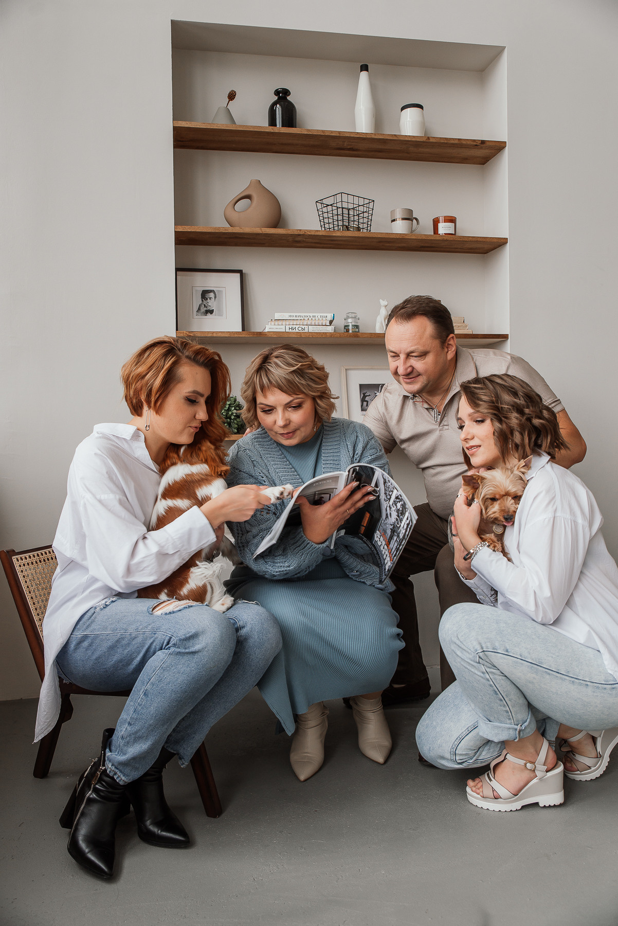 Happy Family_Ирина, Анатолий, Настя и Вика. Свадебный и семейный фотограф в Минске Яна Новак