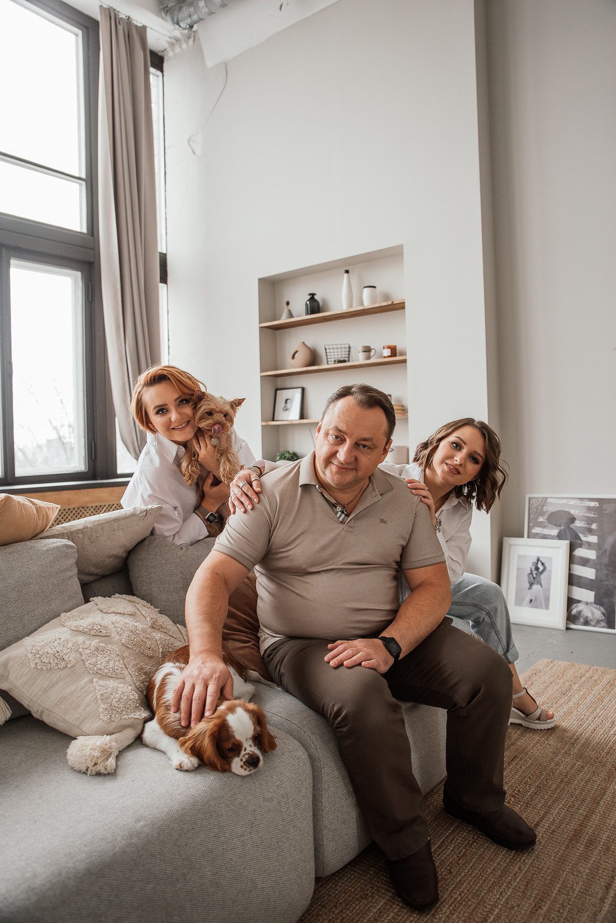 Happy Family_Ирина, Анатолий, Настя и Вика. Свадебный и семейный фотограф в Минске Яна Новак
