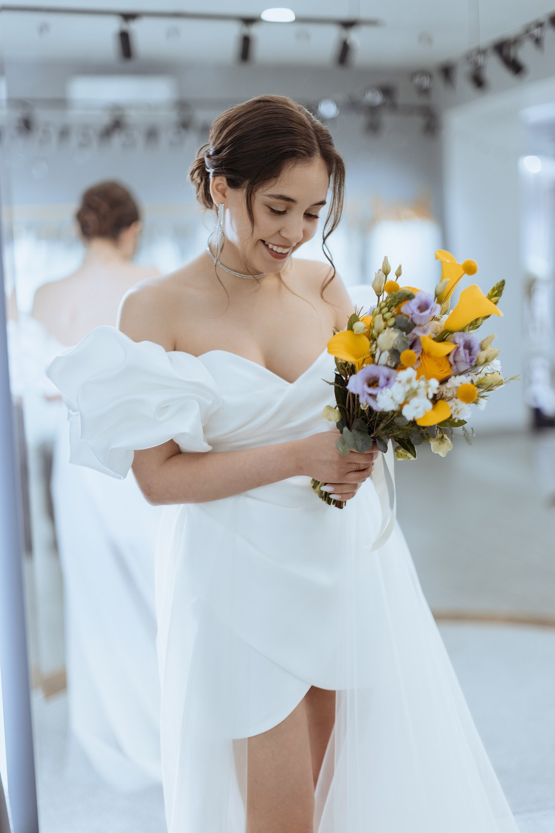  Романтическая атмосфера на свадебной прогулке