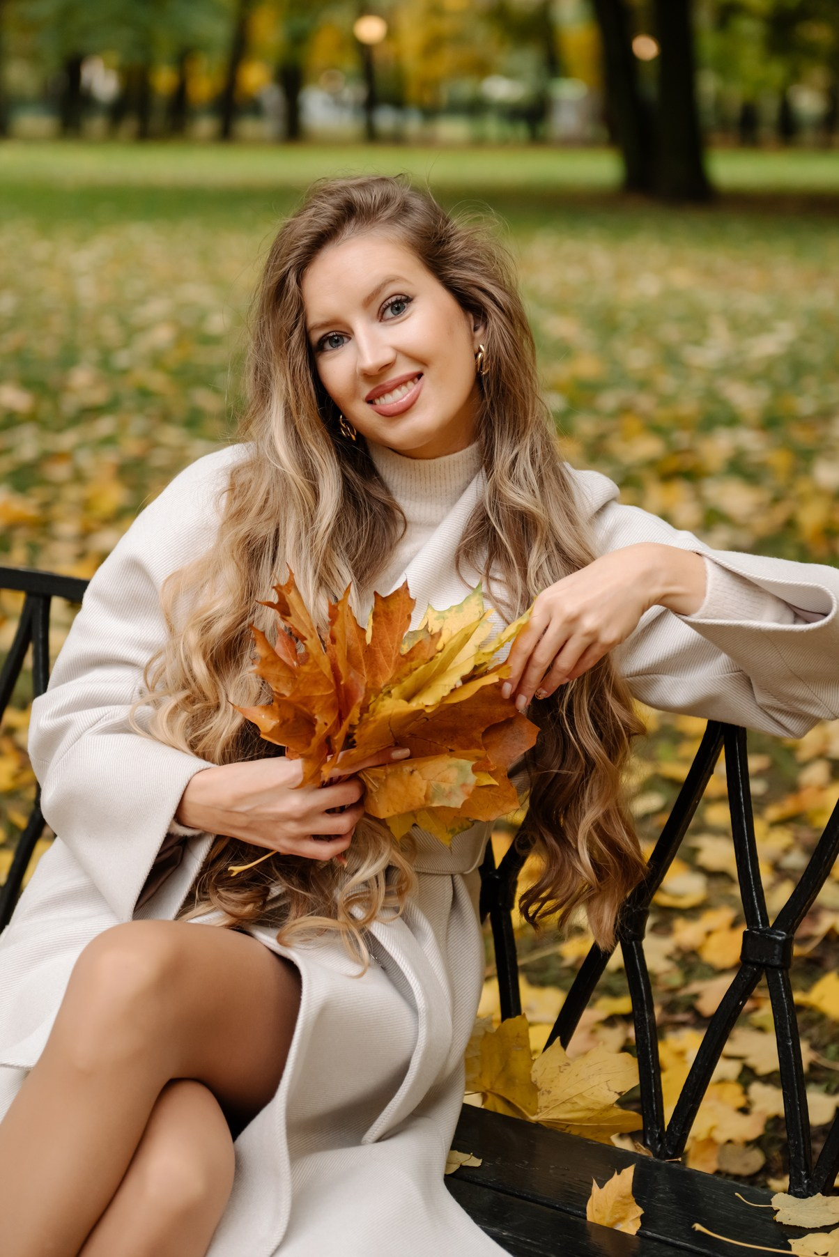 Осенняя фотосессия в Питере в Михайловском саду. Свадебный и сеейный фотограф в Санкт-Петербурге Елена Худякова