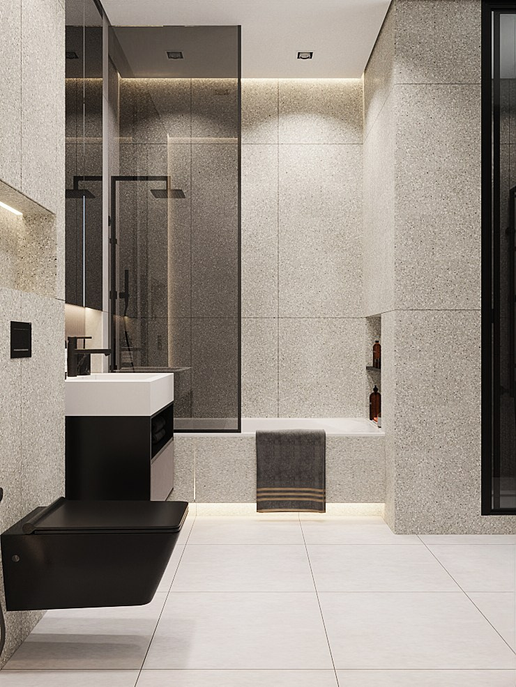 ЖК «RiverSide», 80 м². Room Design Studio