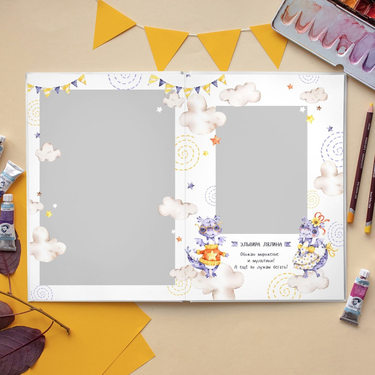 Дизайн фотокниг для детского сада. Фотоальбомы для выпускников школ и детских садов в Республике Алтай и за её пределами