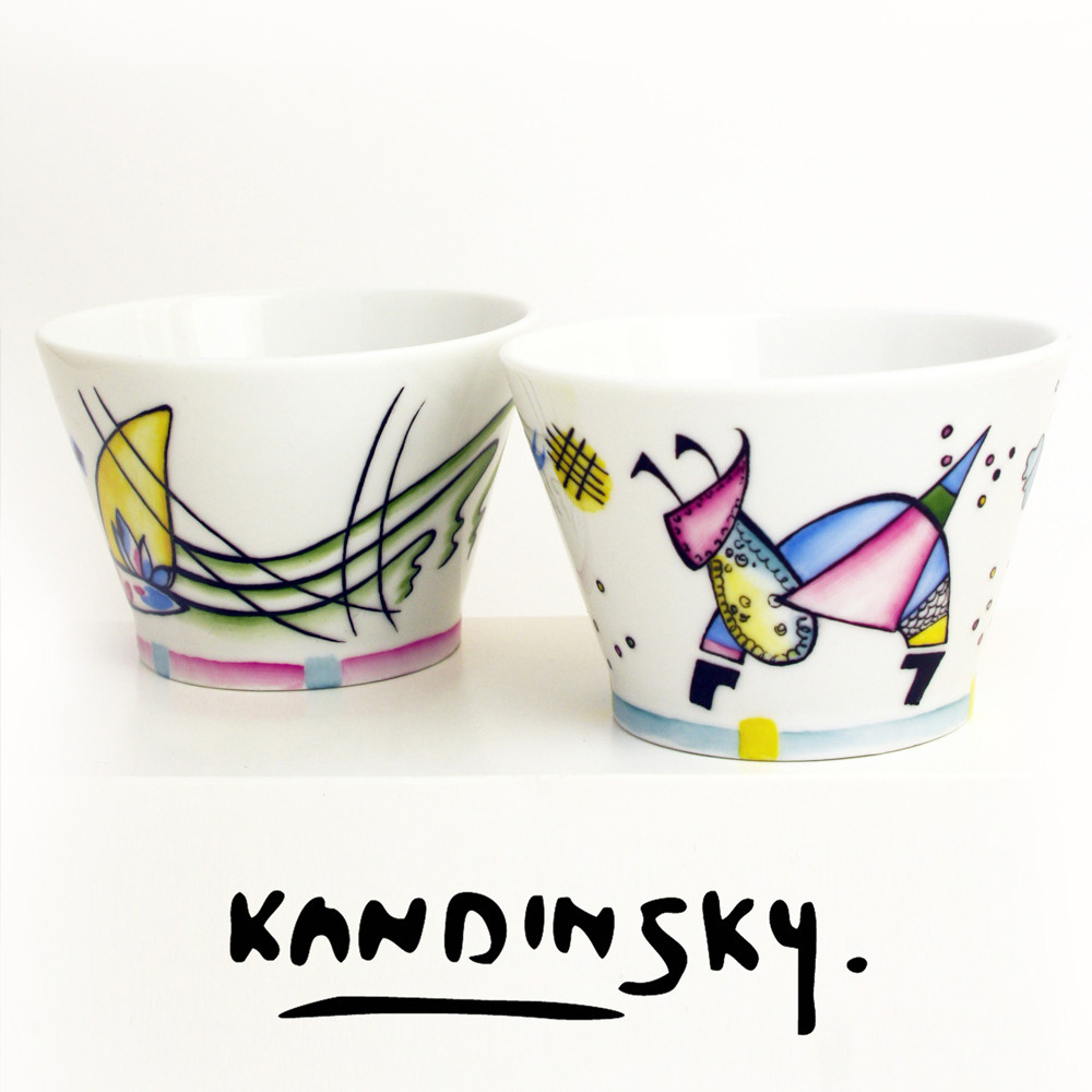 Роспись фарфора в Санкт-Петербурге. Кандинский