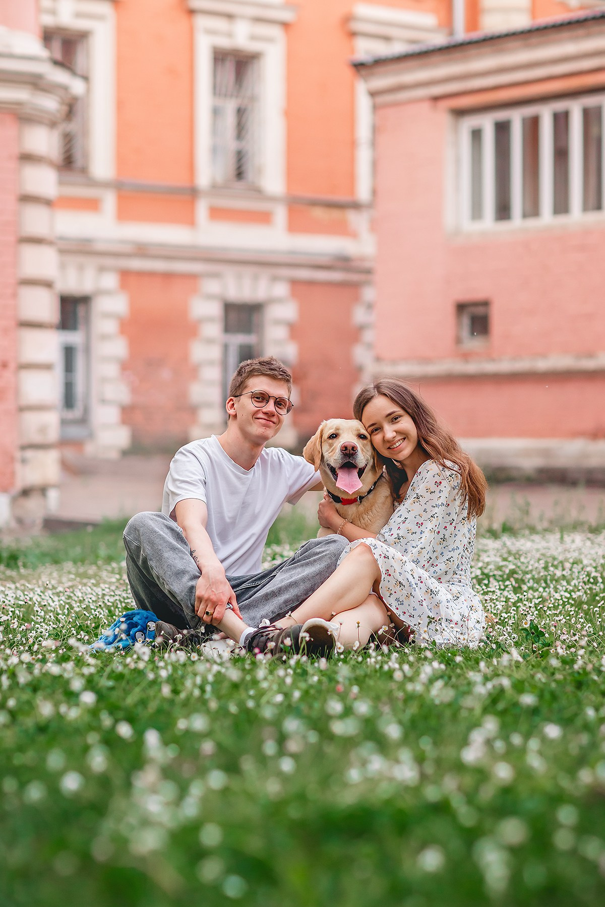 Костик, Валерия и Сергей. Семейный фотограф анималист Мария Крючкова