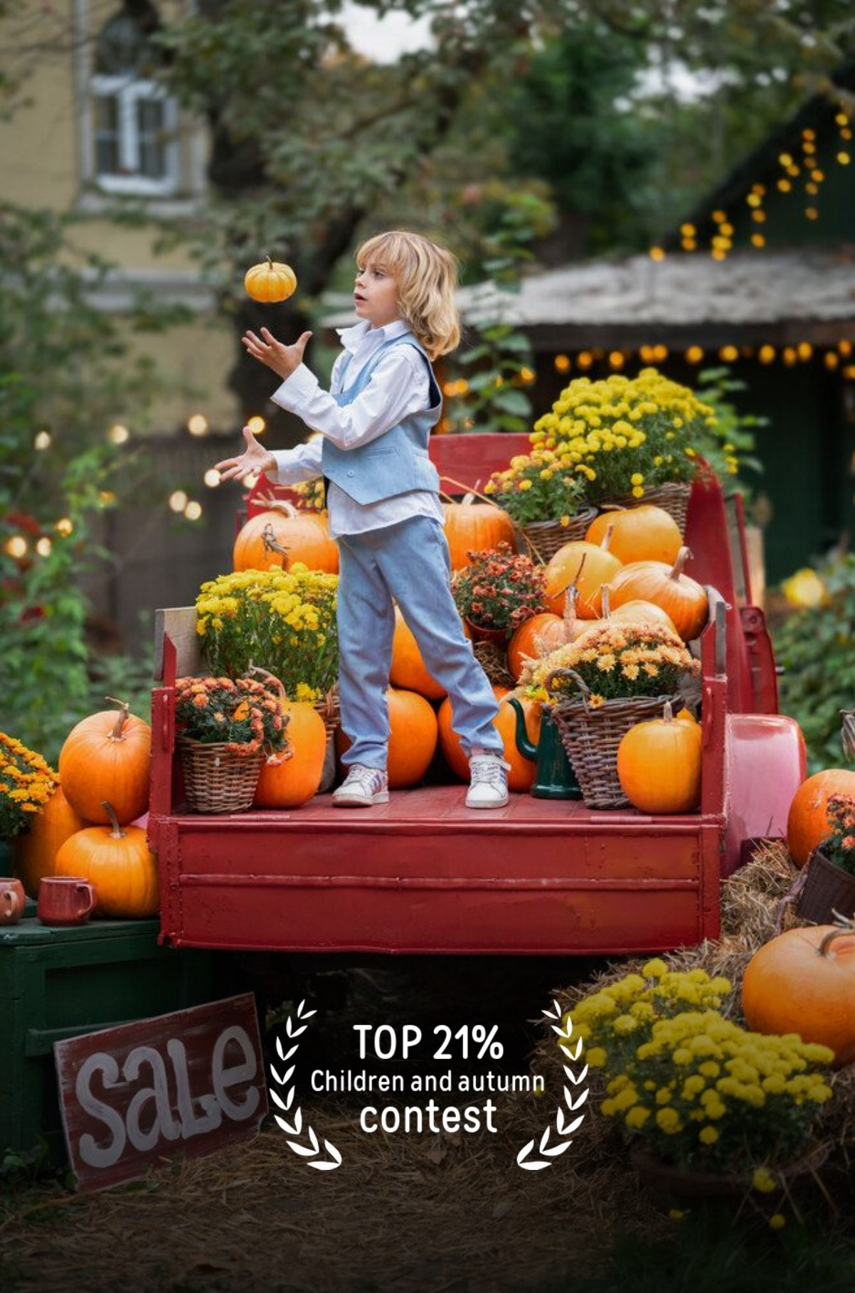 35AWARDS. Дети и осень. Портретный фотограф в Москве Елена Маренкова