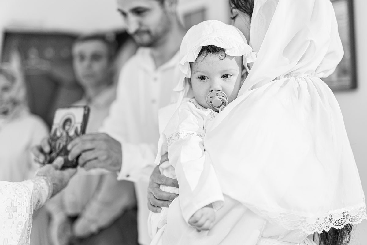 — Таинство Крещения (Чёрно-белый). Детский и семейный фотограф Домодедово