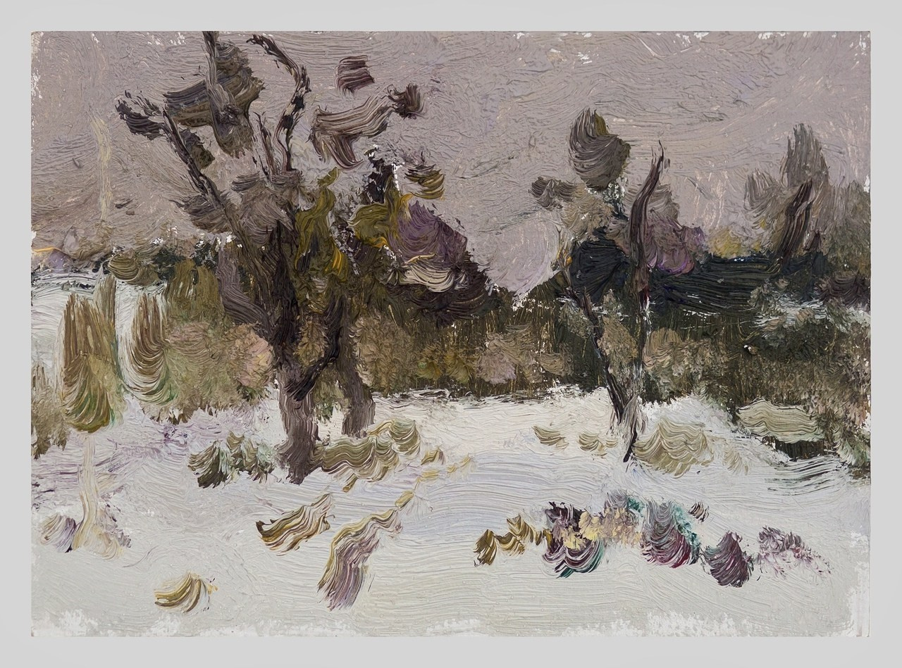 Поздний ноябрь. Художник Александр Каверин