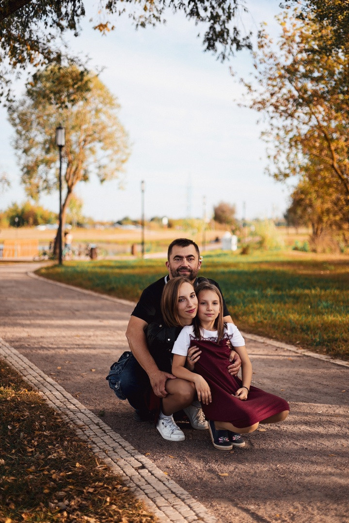 Аня и ее дружная семья. Фотограф Мария Лаенко