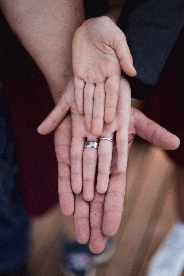 Аня и ее дружная семья. Фотограф Мария Лаенко