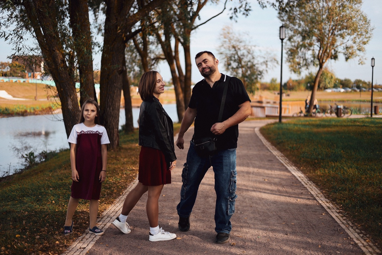 Аня и ее дружная семья. Фотограф Мария Лаенко