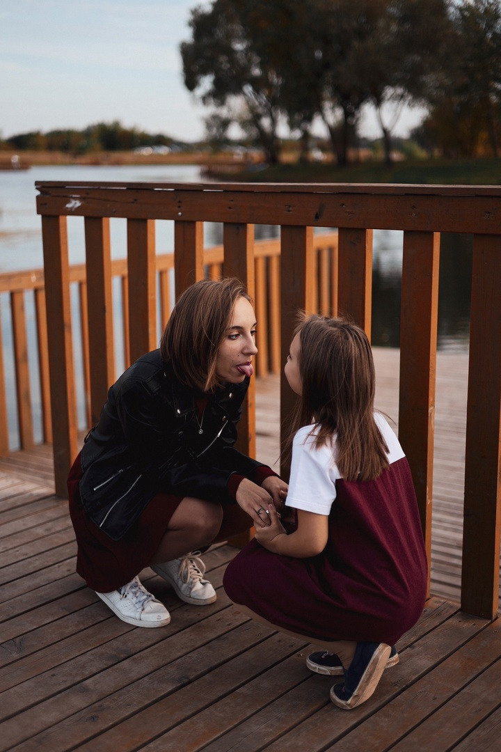 Аня и ее дружная семья. Фотограф Мария Лаенко