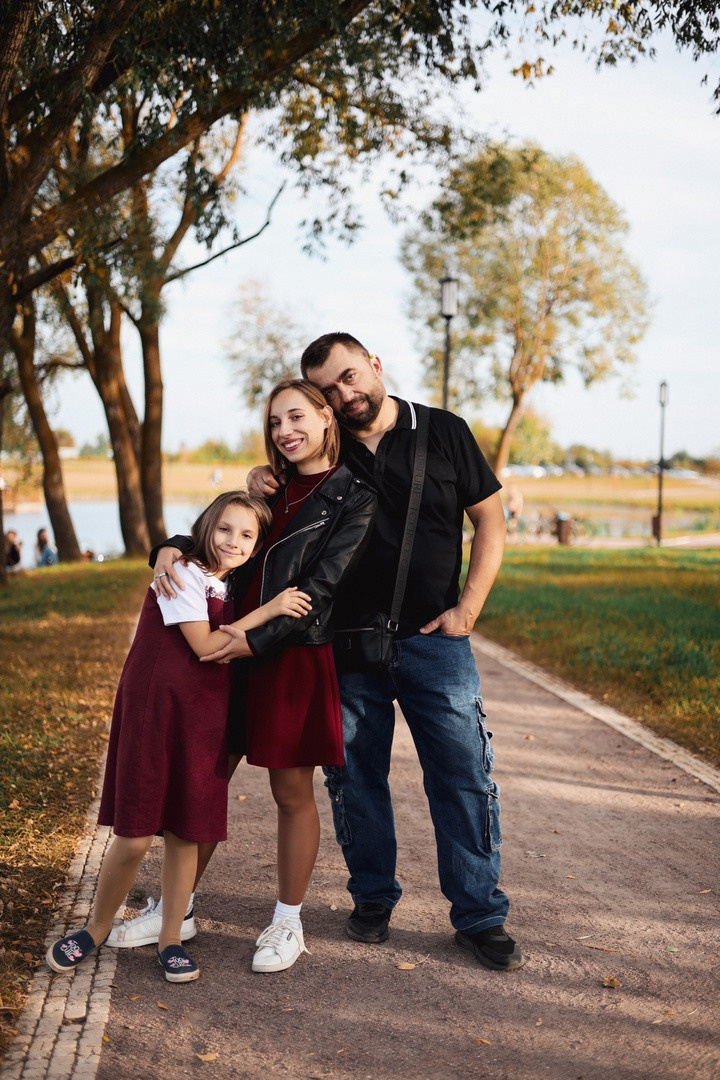 Аня и ее дружная семья. Фотограф Мария Лаенко