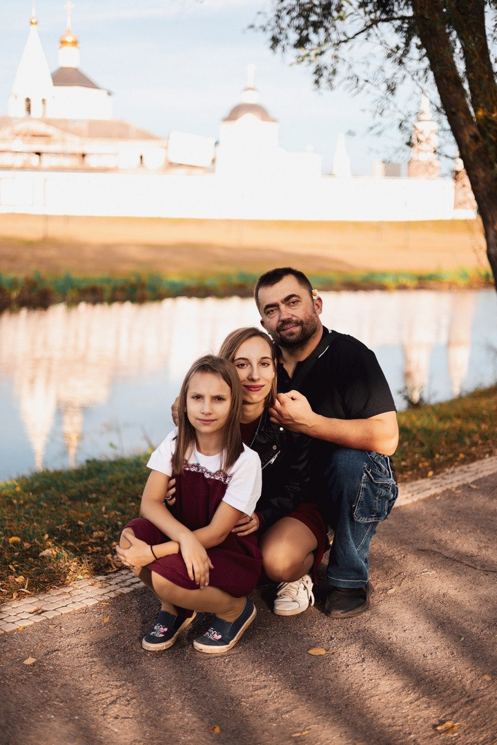 Аня и ее дружная семья. Фотограф Мария Лаенко