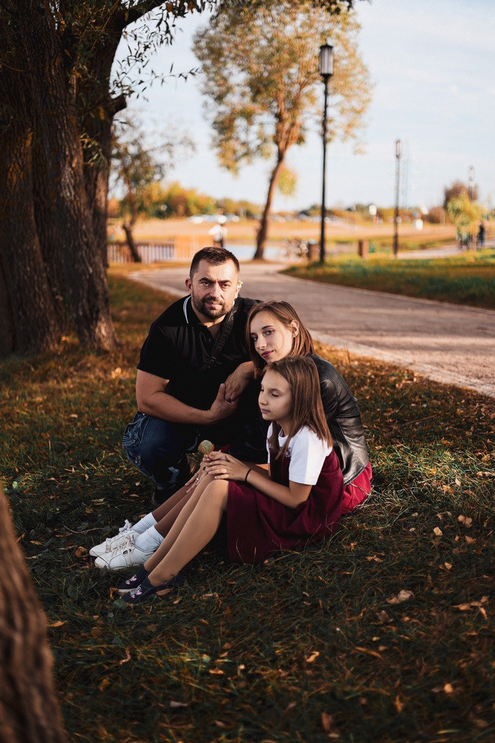 Аня и ее дружная семья. Фотограф Мария Лаенко