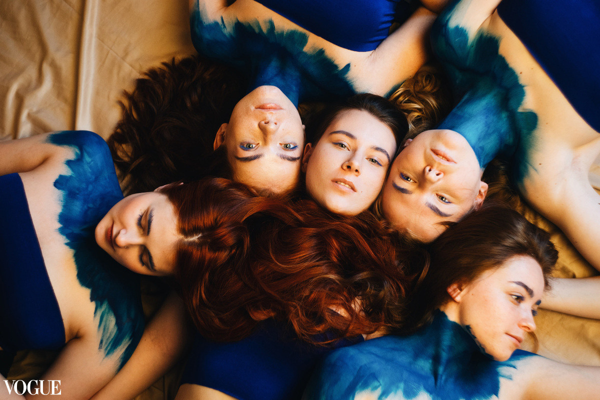 Vogue. Фотограф Анна Кирнос