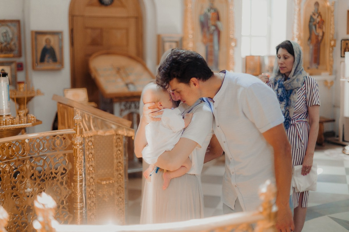 Крестины Андрея. Репортажный фотограф Борис Геер