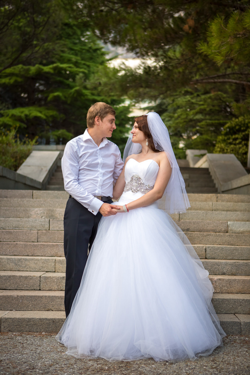Венчание Эля и Саша. Свадебный и семейный фотограф в Форосе, г. Ялта Виктор Рябиченко
