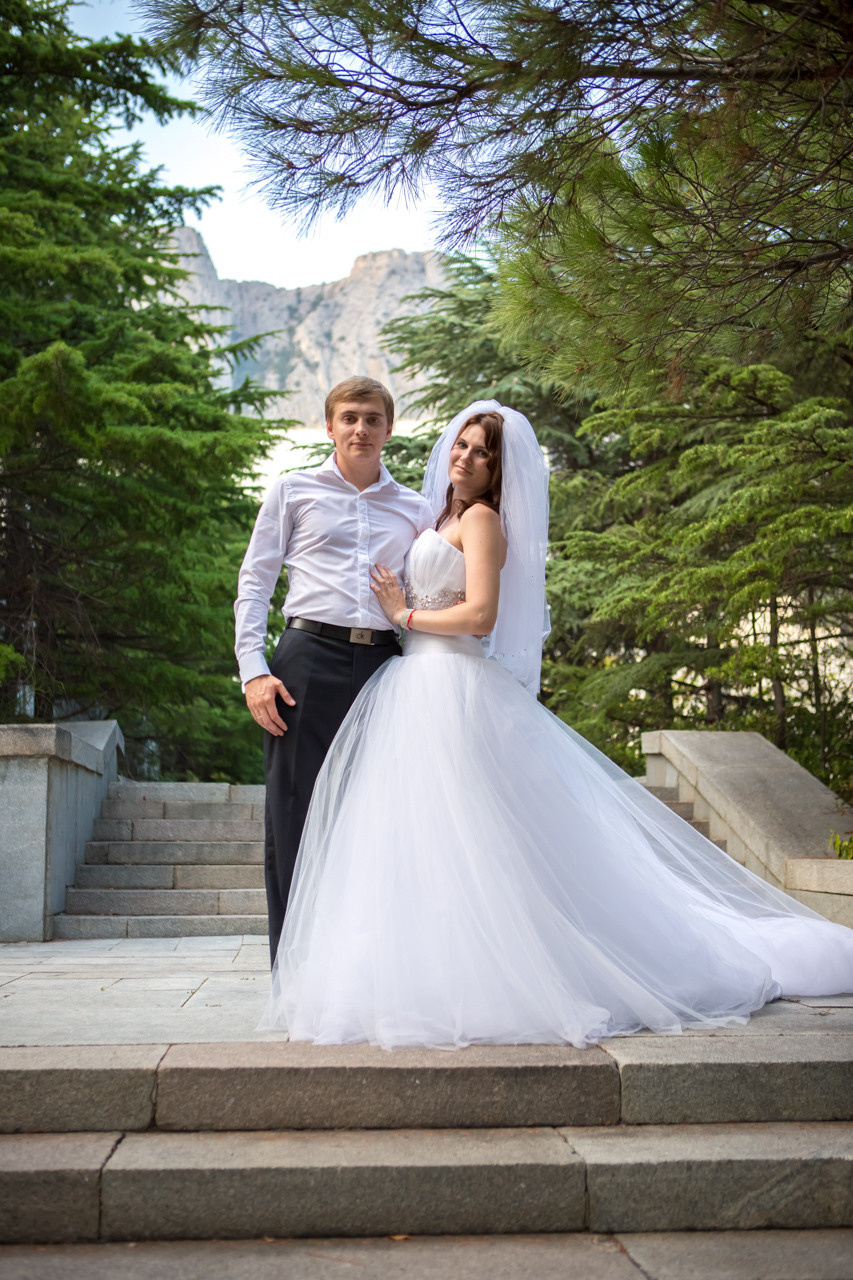 Венчание Эля и Саша. Свадебный и семейный фотограф в Форосе, г. Ялта Виктор Рябиченко