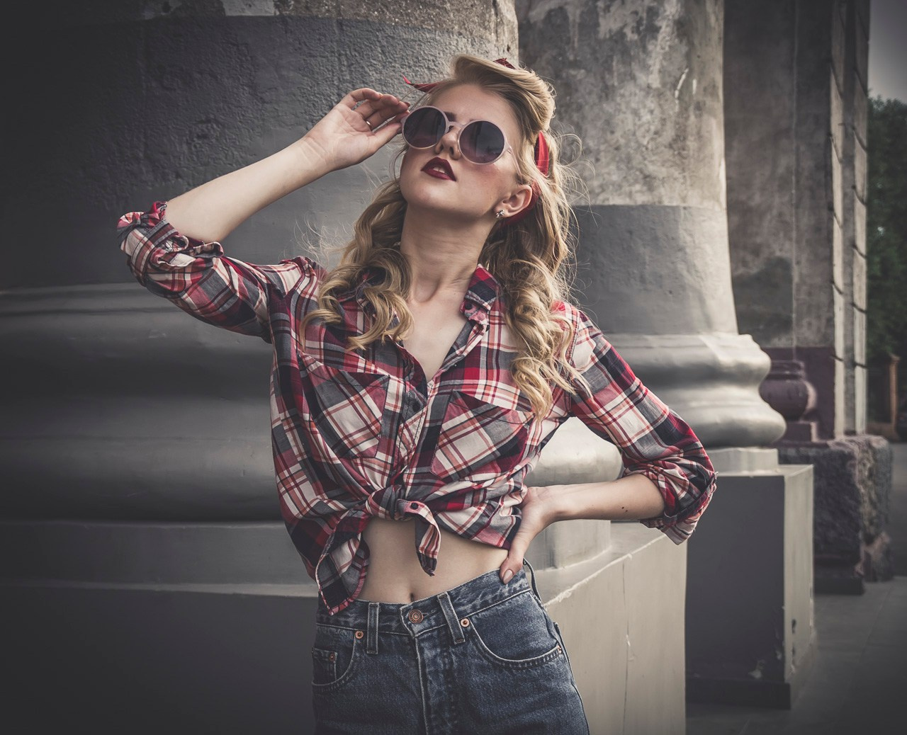 Аня — fashion-съёмка. Фотограф Андрей Сокол — Санкт-Петербург/Москва