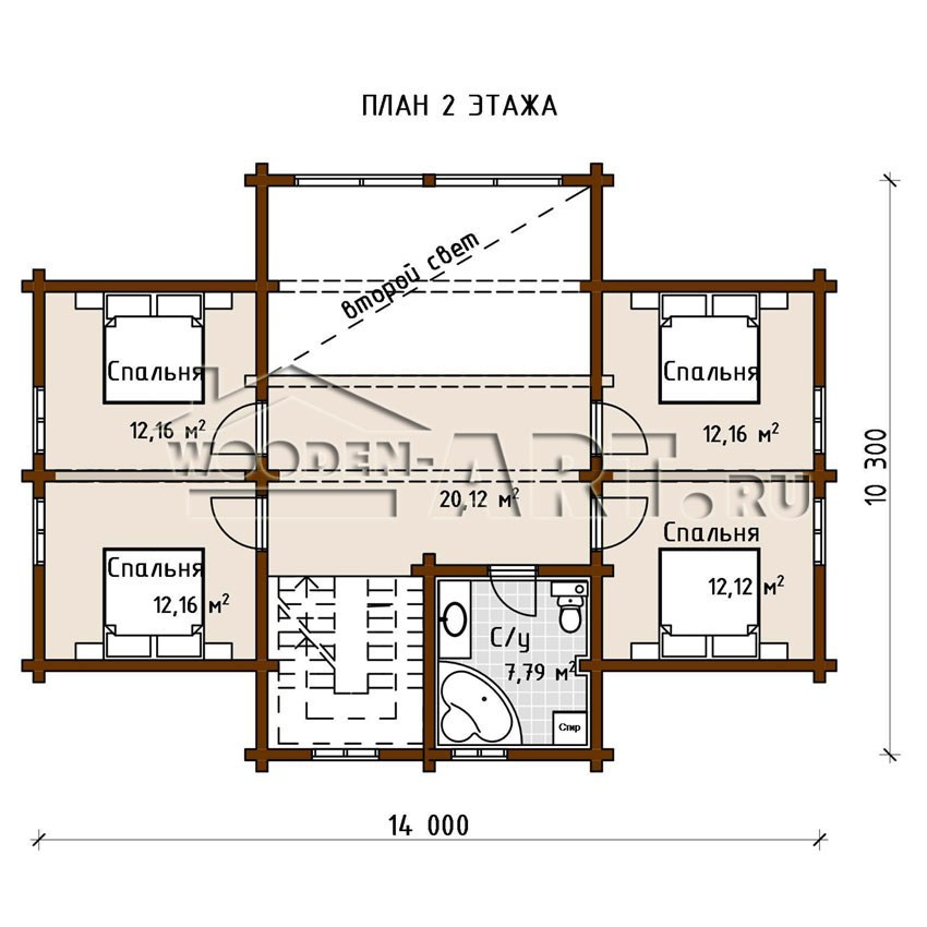«Фореста» 267 кв. м. Проекты деревянных домов
