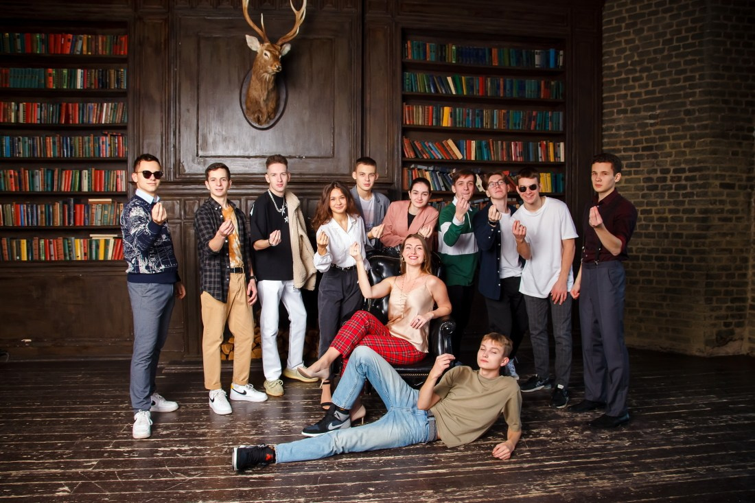 Фотосессия выпускной вечер