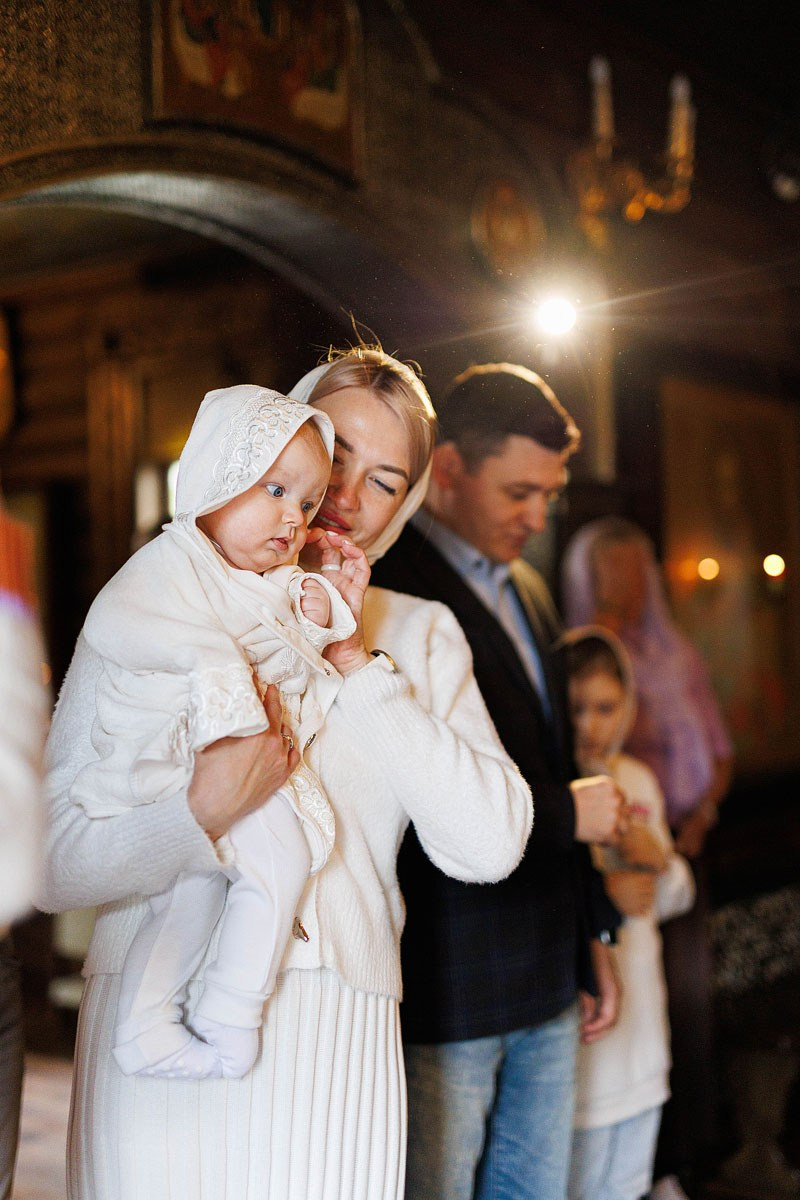 — Таинство Крещения. Детский и семейный фотограф Домодедово