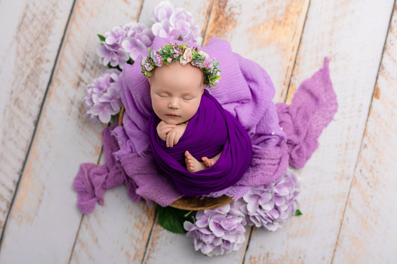 Новорожденные девочки. Детский фотограф в городе Жуковский Алиса Коробанова