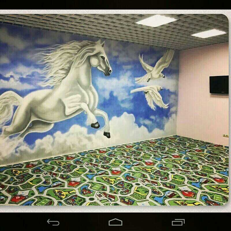 Роспись стен. Яр Панов Арт.Картины, татуировки, роспись стен и одежды в Москве