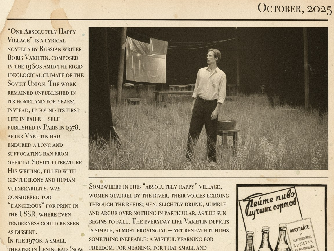 One Absolutely Happy Village. Elizabeth Marriott