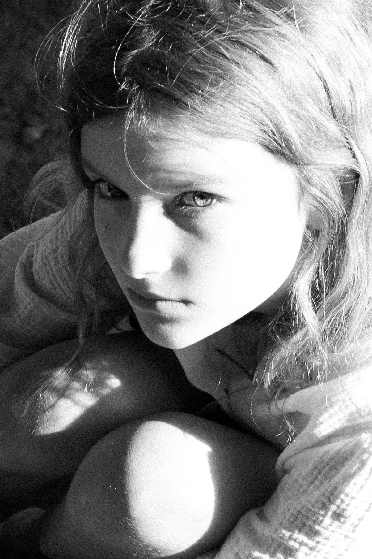 Художественная черно-белая фотосессия. Арт-ню фотограф, Фотохудожник в Москве Анна Форс