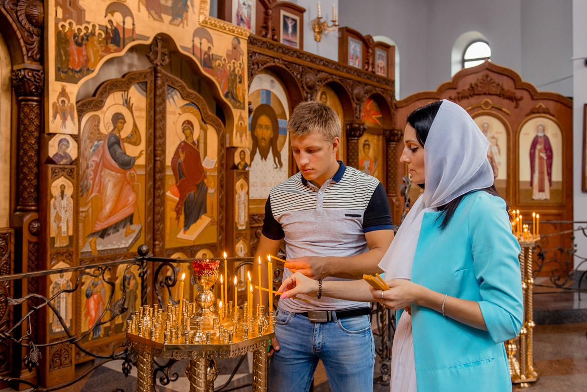 Крещение. Свадебный и семейный фотограф в Волгограде Семисотнова Камилла
