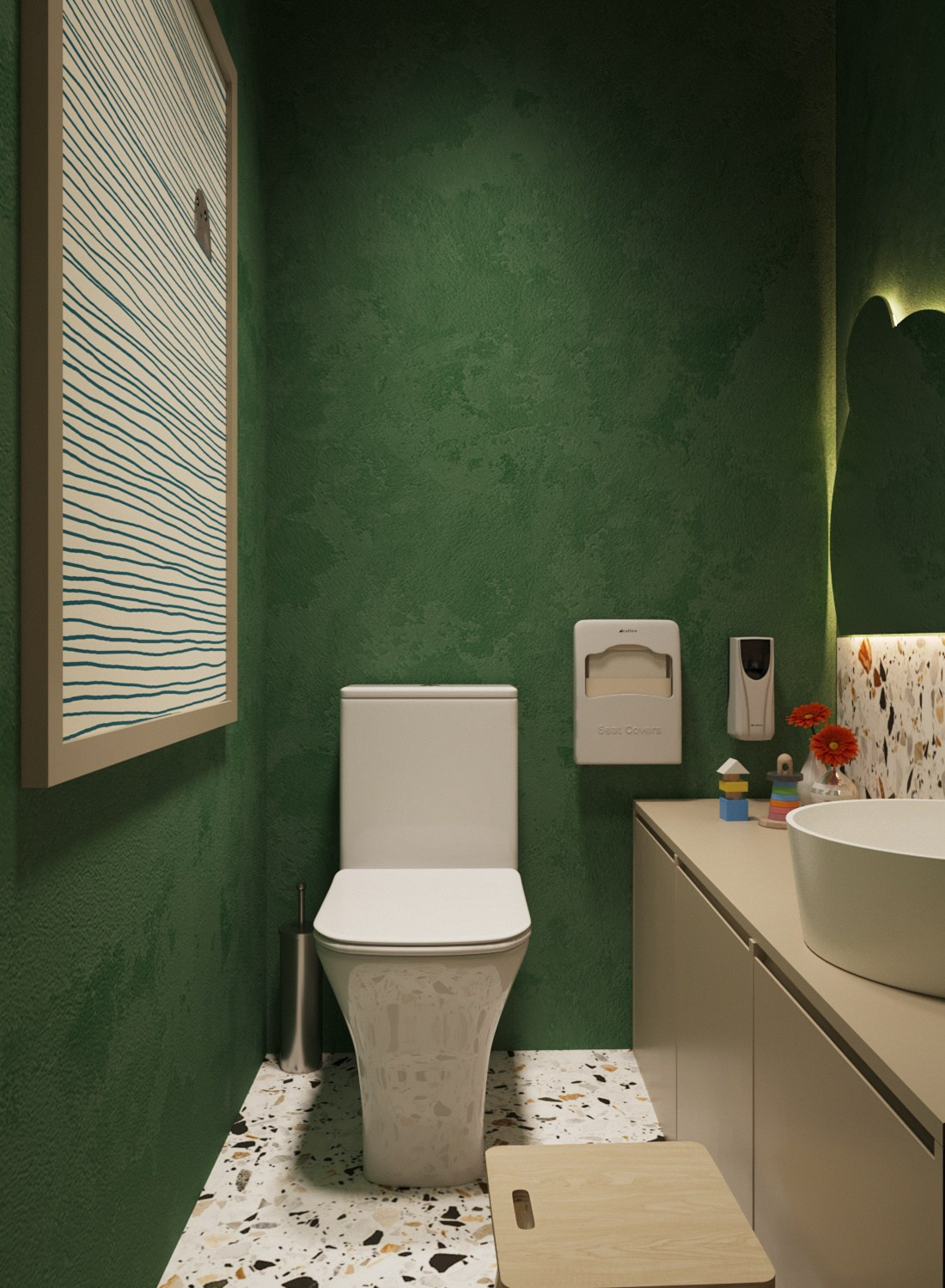 Ресторан Tbilisi. Юлия Григорьева — 3D визуализатор