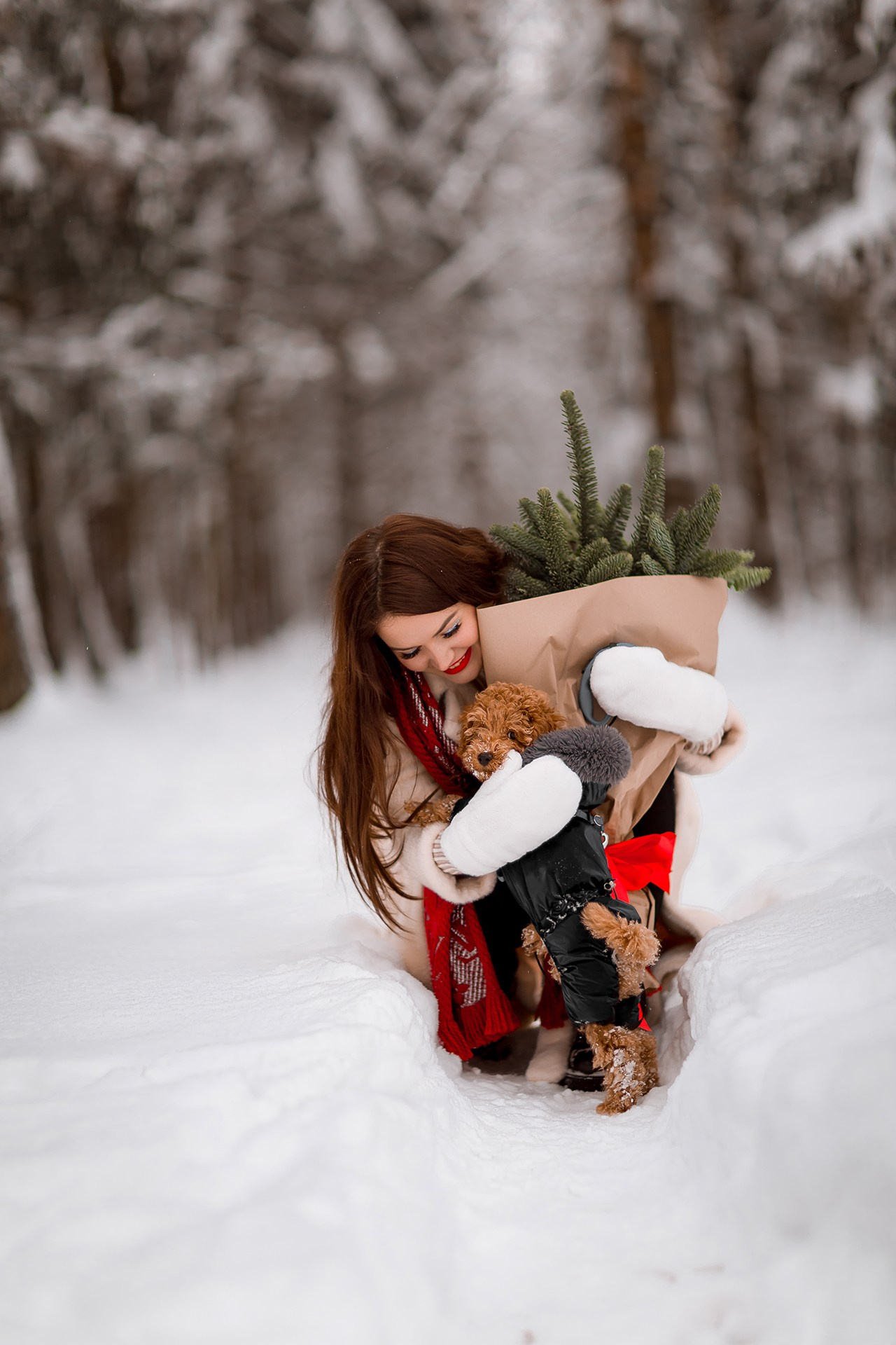 Зимние фотосессии. Katerina Schastlivaya