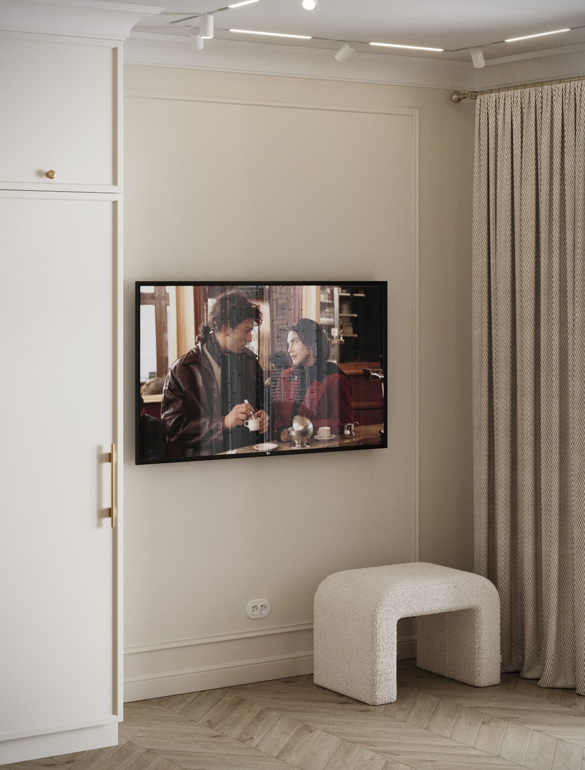 3Д визуализация квартиры ЖК Достижение 24 m². Заказать 3Д визуализацию интерьеров — Дарья Веденёва