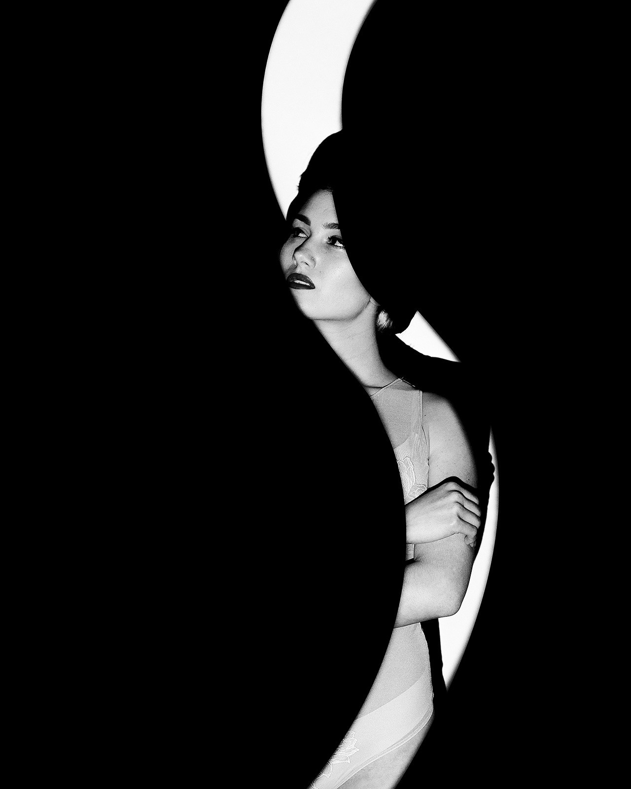 Фотосессия с проектором в Выборге. Фотограф Илья Киряков.