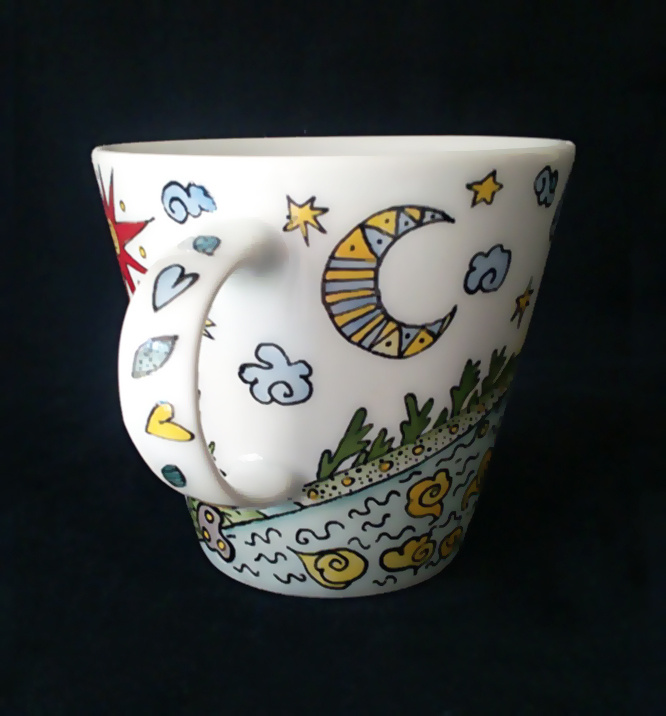 Кокопелли на кружке