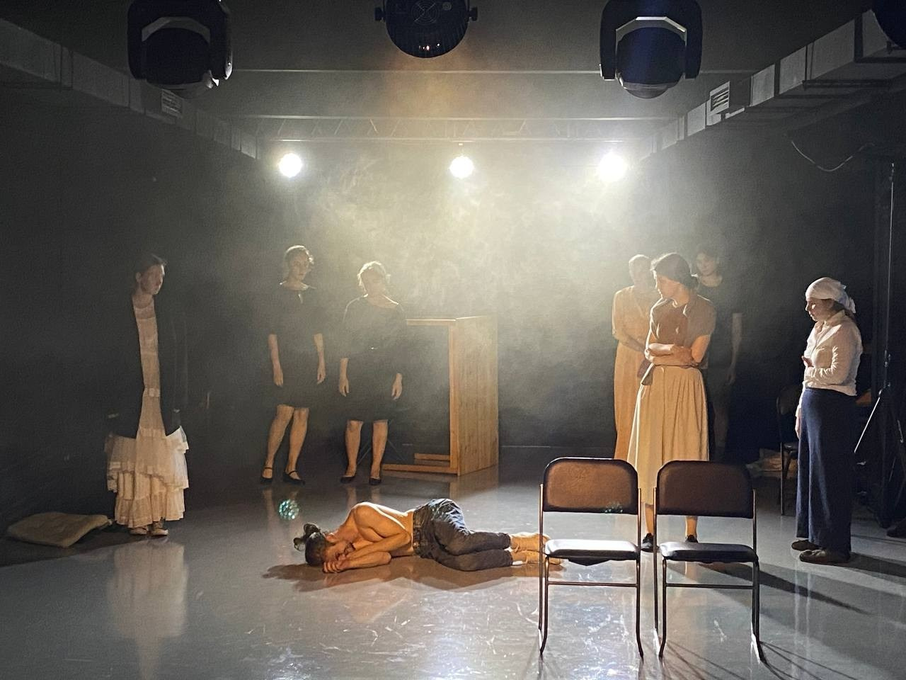 Евгений Онегин «00театр». Художник по свету Егор Сапожников