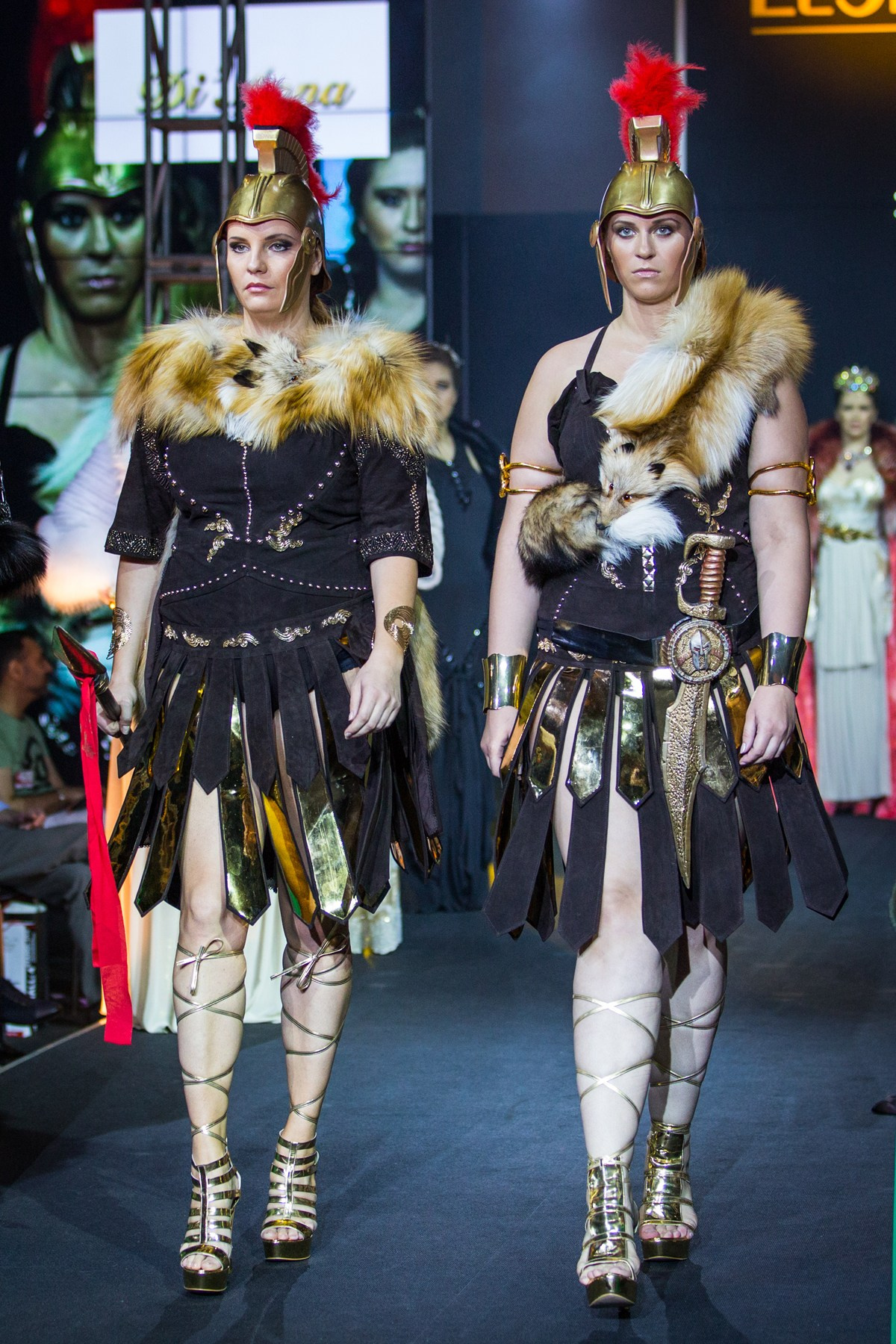 Модный показ LeShow, Москва, 2014. Портретные фотографы в Москве — Анна и Алексей Бородины