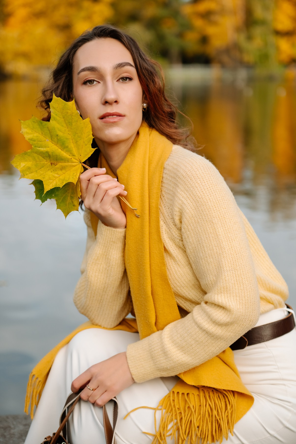 Осенняя фотосессия в Питере в Таврическом саду. Свадебный и сеейный фотограф в Санкт-Петербурге Елена Худякова
