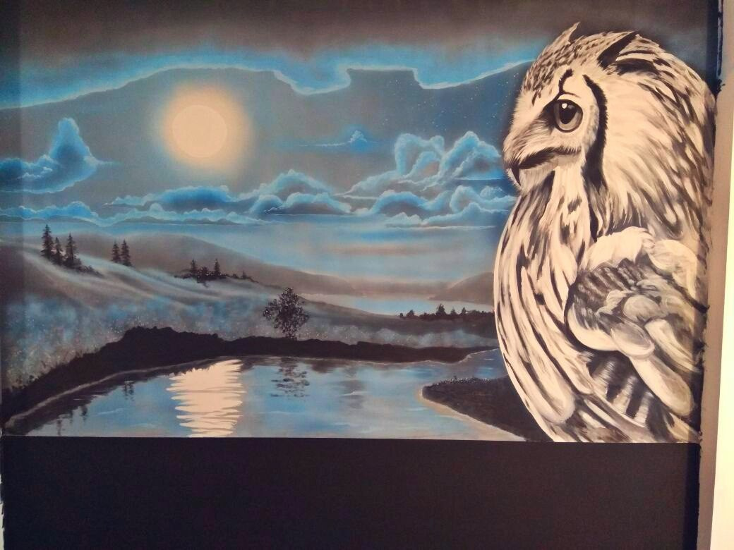 Роспись стен. Яр Панов Арт.Картины, татуировки, роспись стен и одежды в Москве