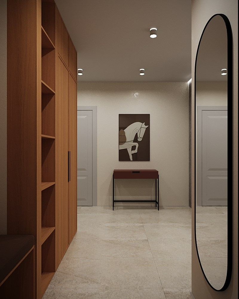 Квартира 100 м², м-н Космос. Студия дизайна