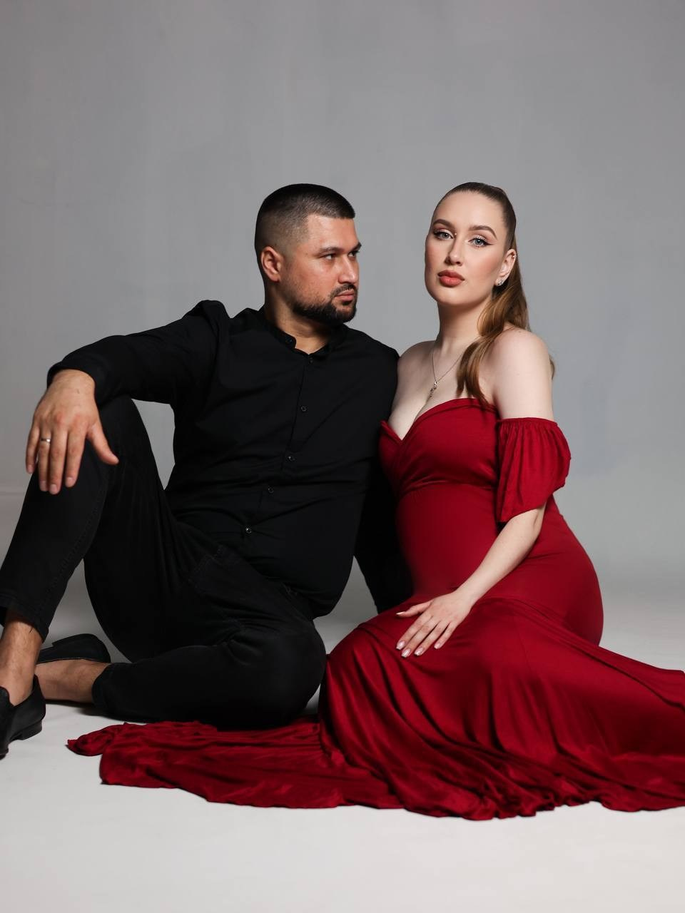Фотосессия в красном стиле. Фотограф ANNA GEREIHAN