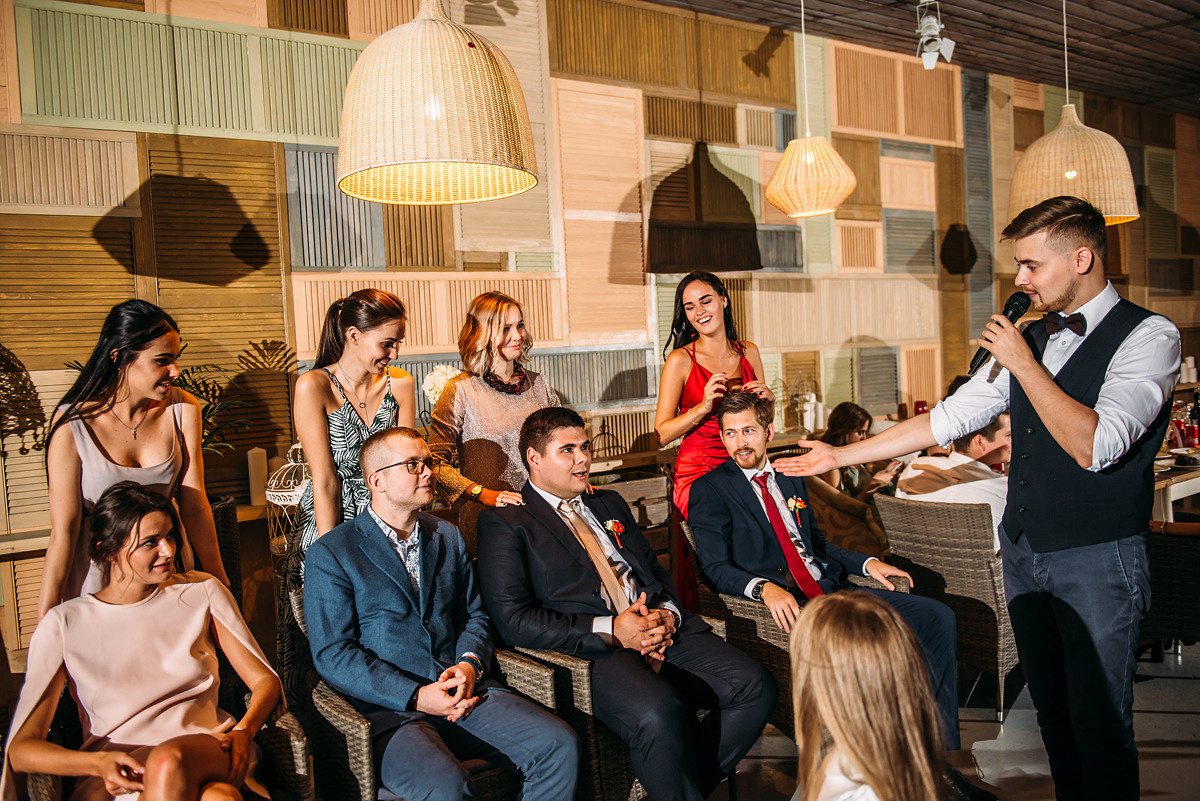 Эмоции гостей. Илья Сергеев - Ведущий мероприятий Тверь, Москва, Россия