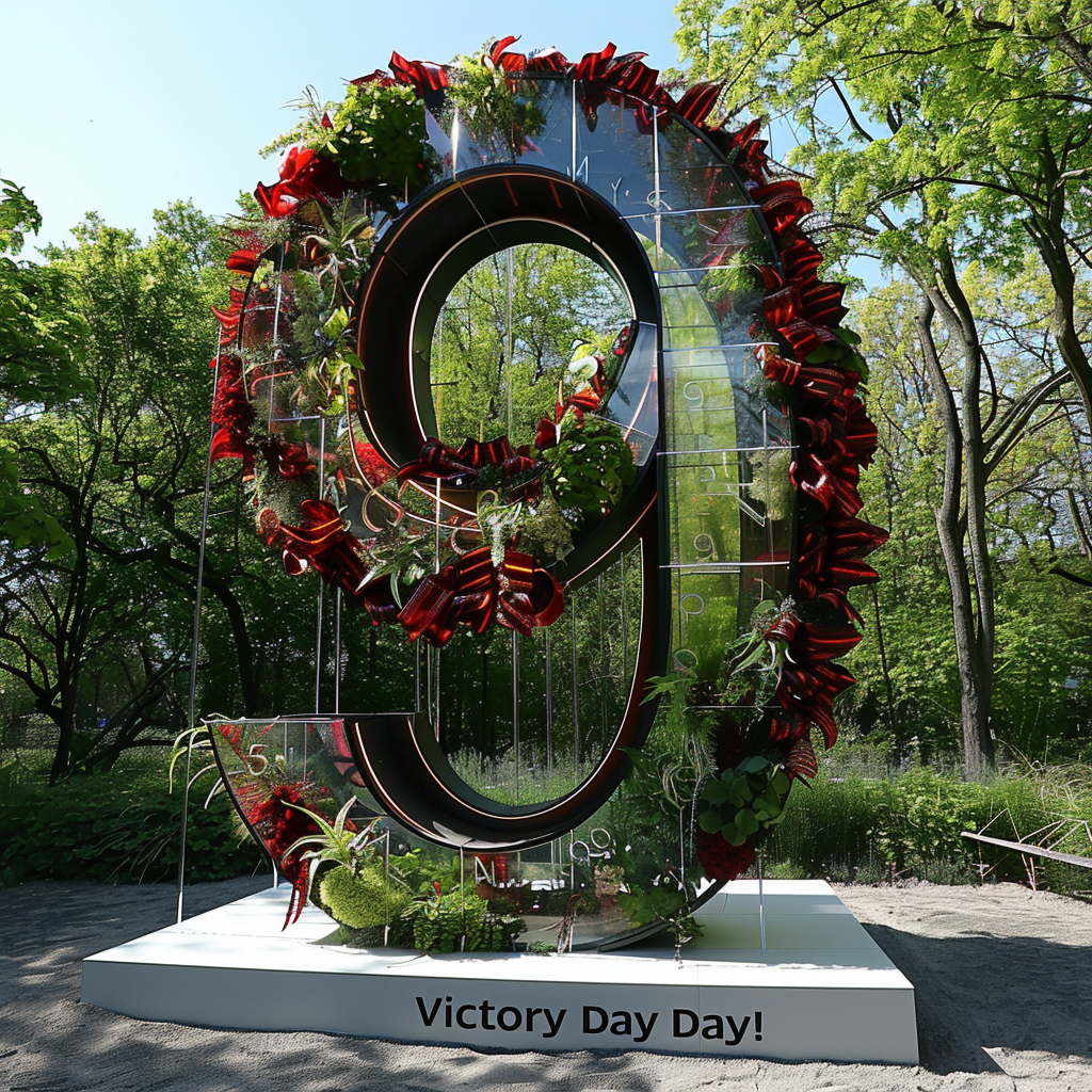 Разработка эскизов декора для тендера для праздника 9 мая. Главная