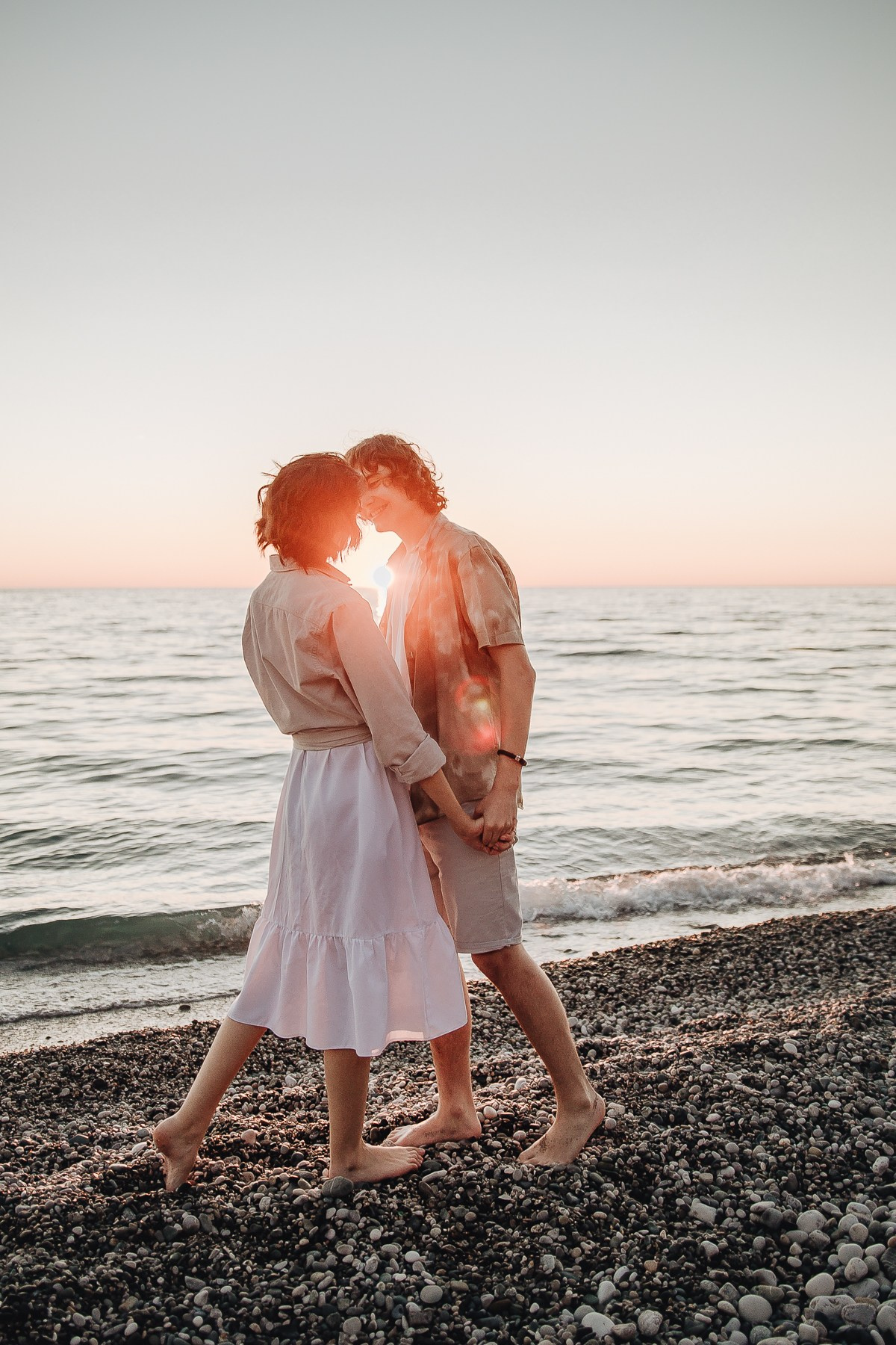 Девид и Анжелика — летним вечером в Гагре. Семейный фотограф Новороссийск, Анапа, Геленджик — Юлия Давыдова